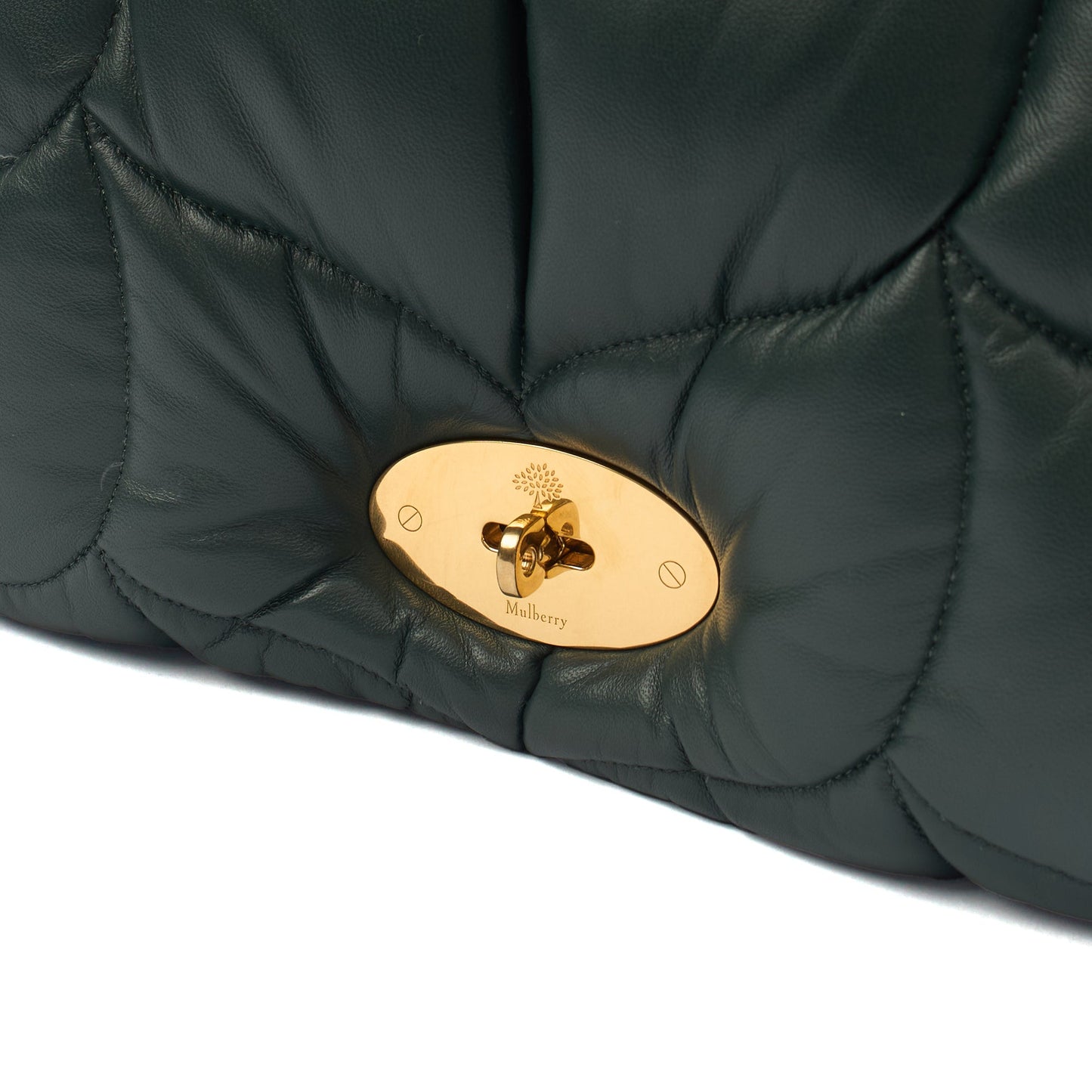 Mulberry Shoulder Bag Softie in Mulberry Blue, Leather — Alternate View 12