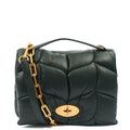 Mulberry Shoulder Bag Softie in Mulberry Blue, Leather — Front View