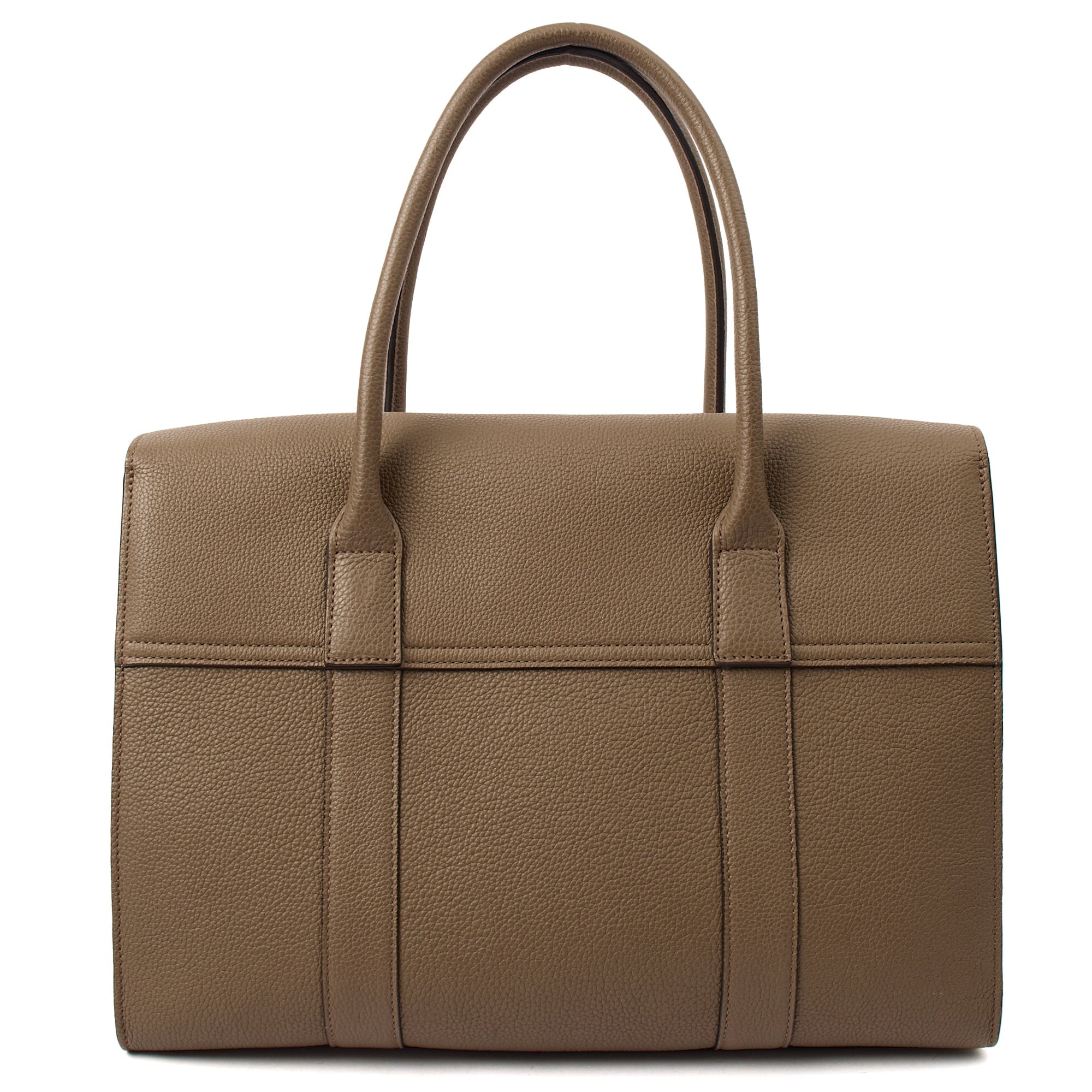 Mulberry Tote Bayswater - New in Brown, Calfskin Leather — Top View