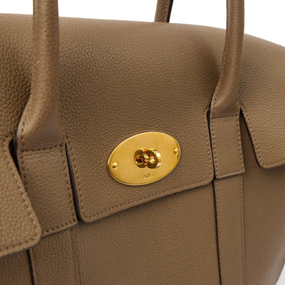 Mulberry Tote Bayswater - New in Brown, Calfskin Leather — Lifestyle View