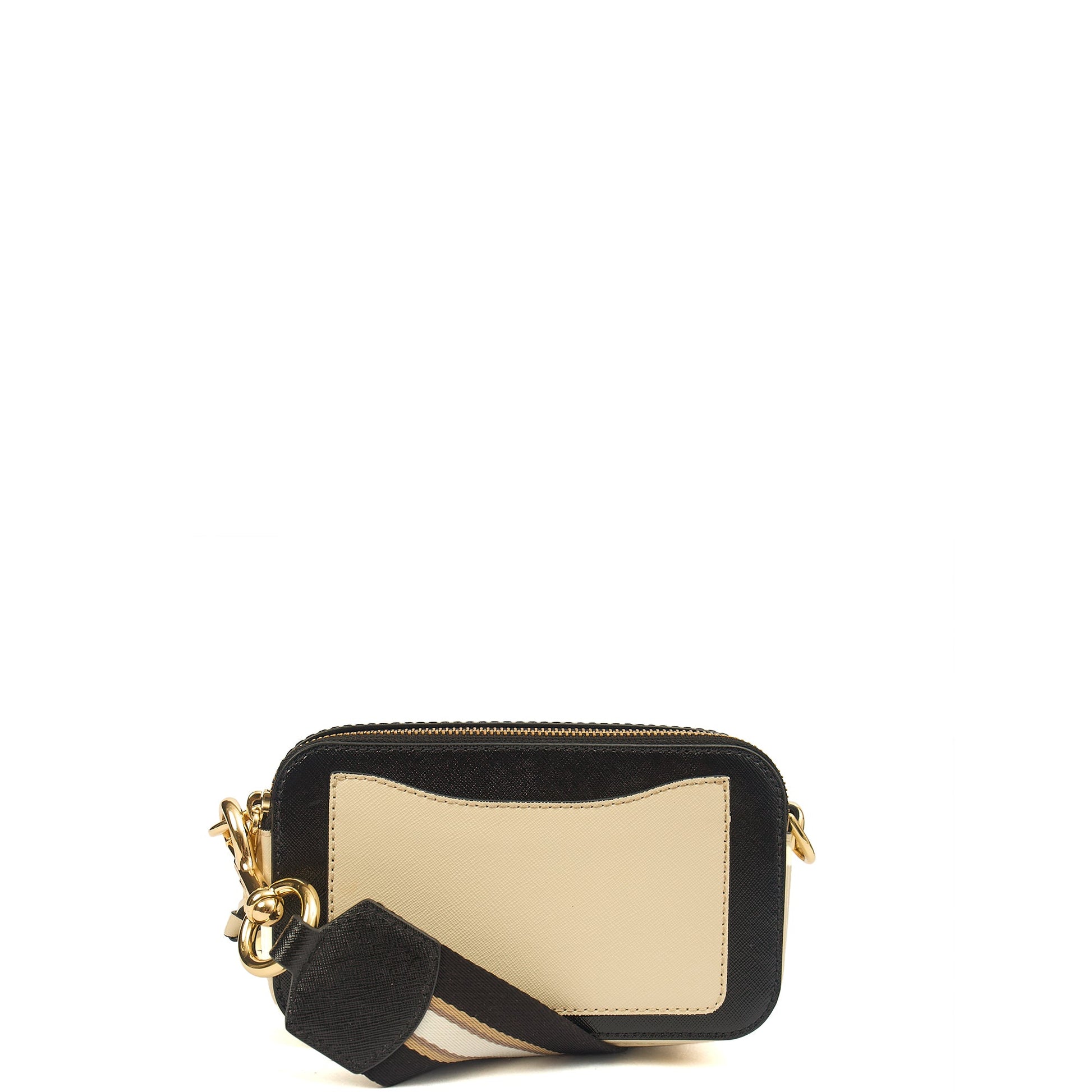 Marc Jacobs Cross Body Snapshot in Cream, Leather — Back View