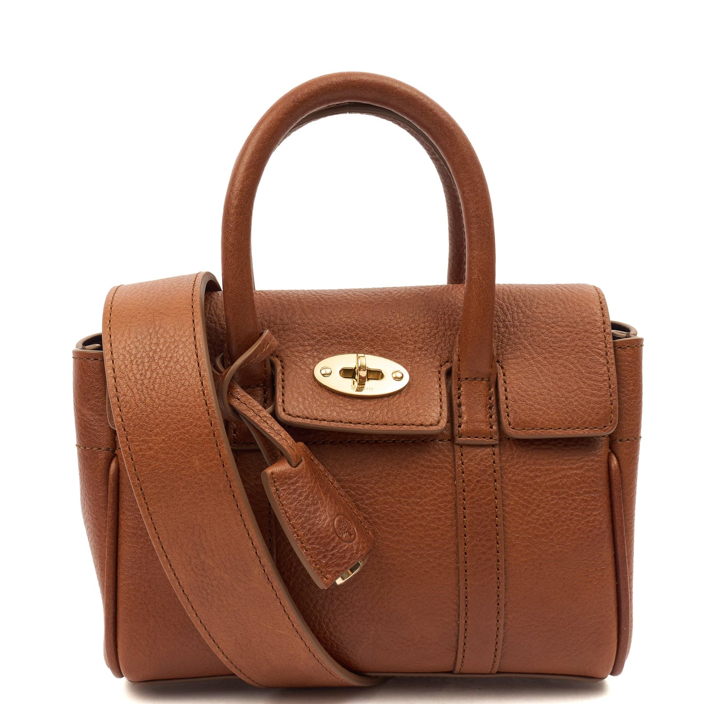 Mulberry Mini Bag Mini Bayswater in Oak, Leather — Alternate View 7