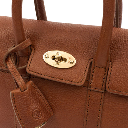 Mulberry Mini Bag Mini Bayswater in Oak, Leather — Side View