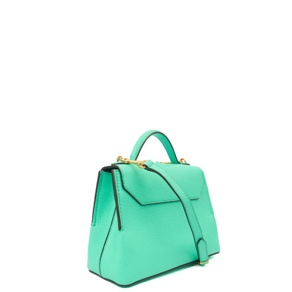 Mulberry Top Handle Seaton - Mini in Aqua Green, Calfskin Leather — Alternate View 8