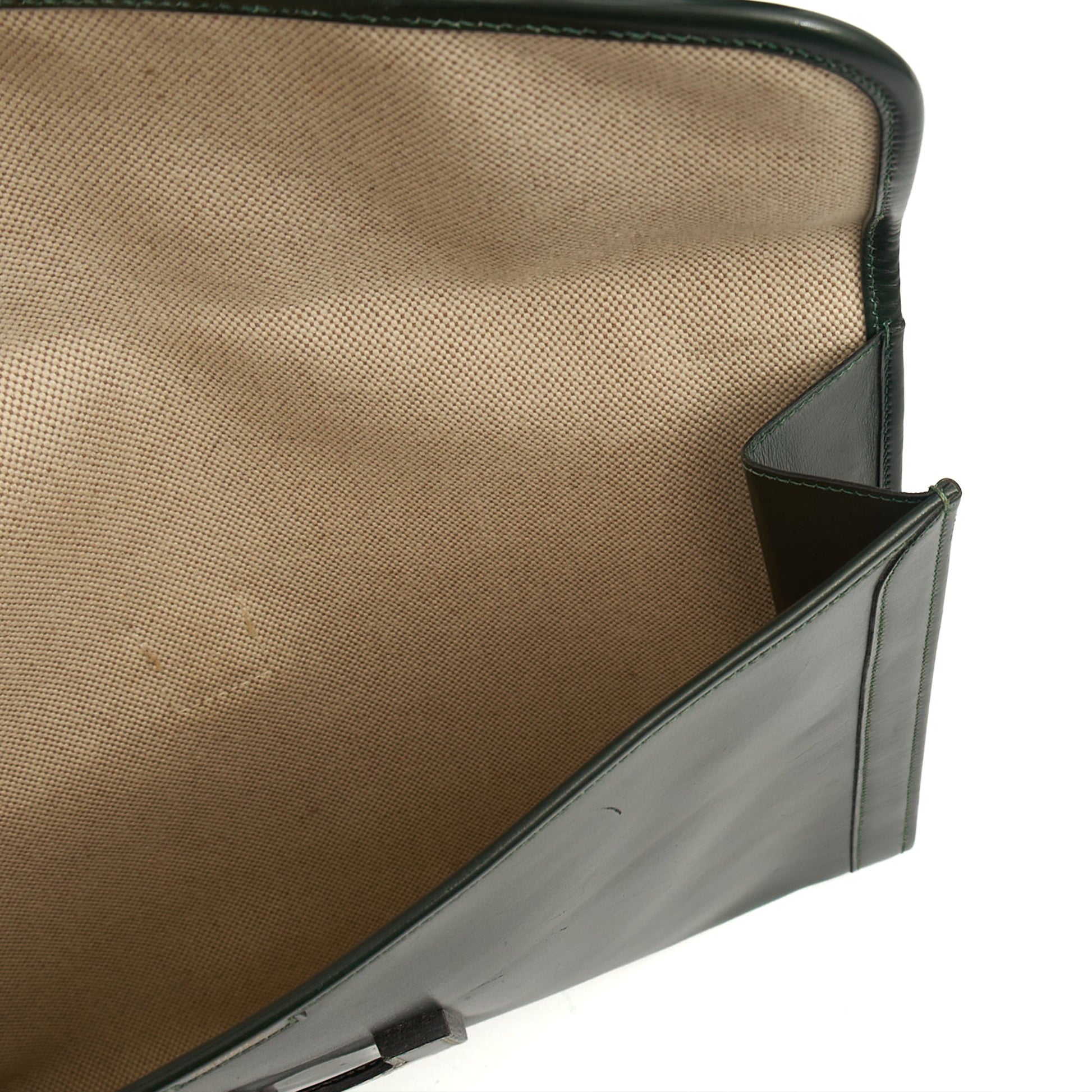 Hermes Jige  in Vert Anglaise, Box Calf Leather — Alternate View 18
