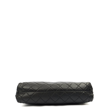Chanel Tote Tote in Black, Lambskin Leather — Detail View