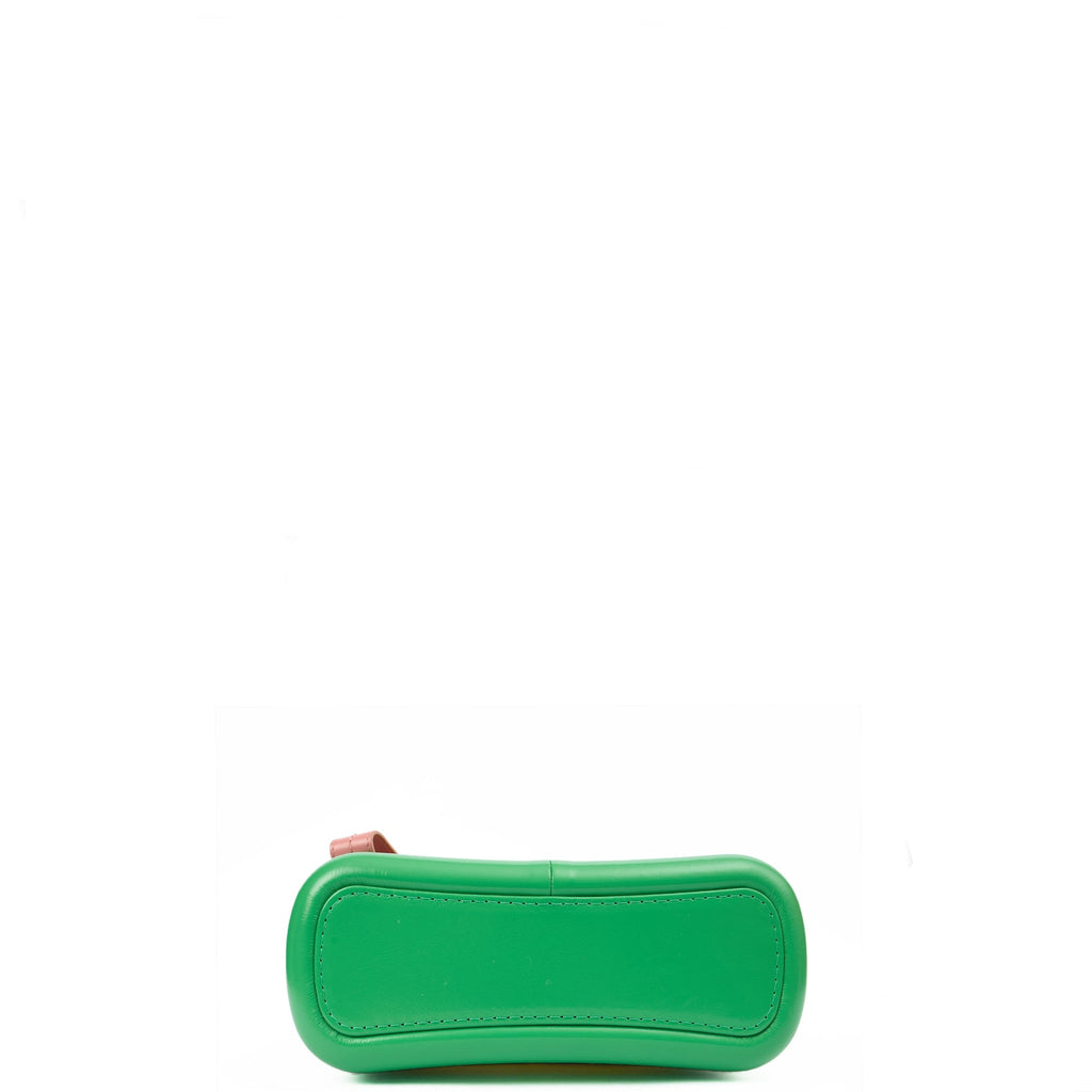 Chanel Cross Body Gabrielle Hobo - Small in Yellow, Suede — Top View