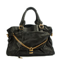 Chloe Shoulder Bag Paddington - Tote in Black, Leather — Front View