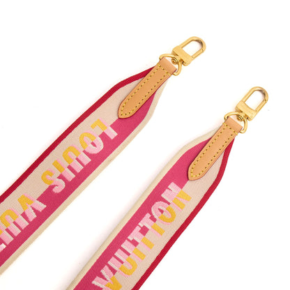 Louis Vuitton Other Bandouliere (Shoulder Strap) in Mini Lin Pink, invalid — Detail View