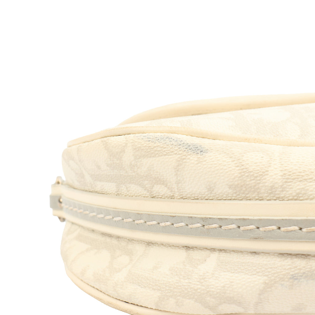Christian Dior Shoulder Bag Romantique  in White, Leather — Lifestyle View