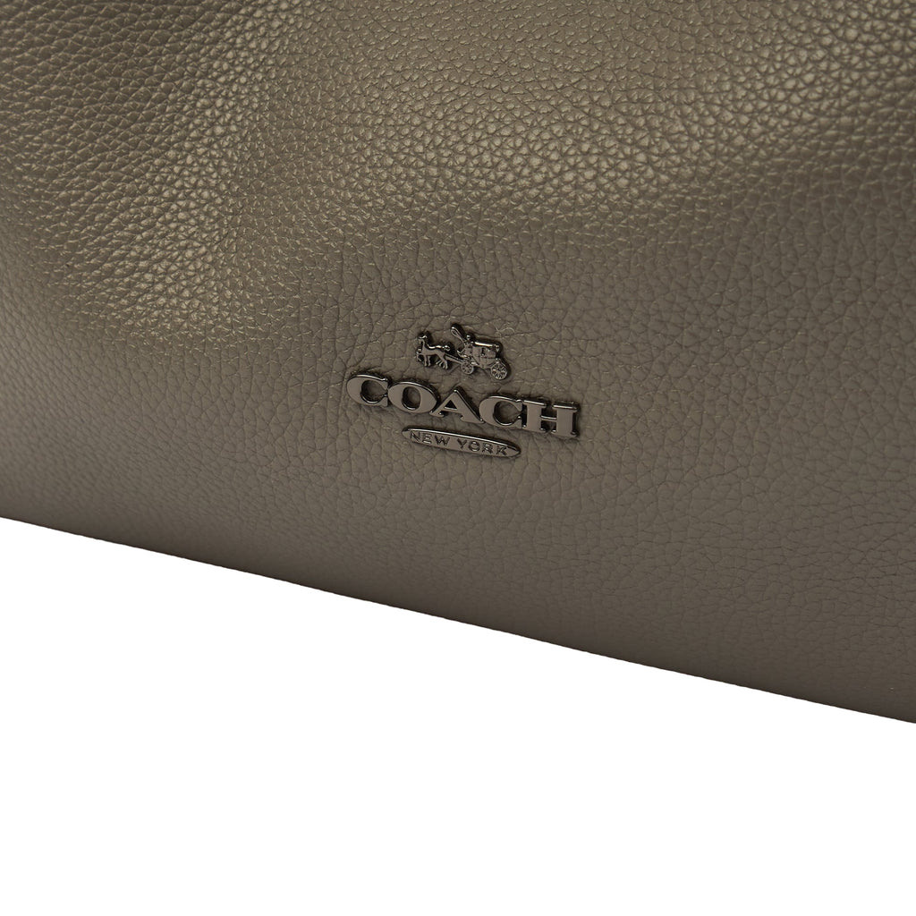 Coach Tote Willow Tote in Grey, Leather — Lifestyle View