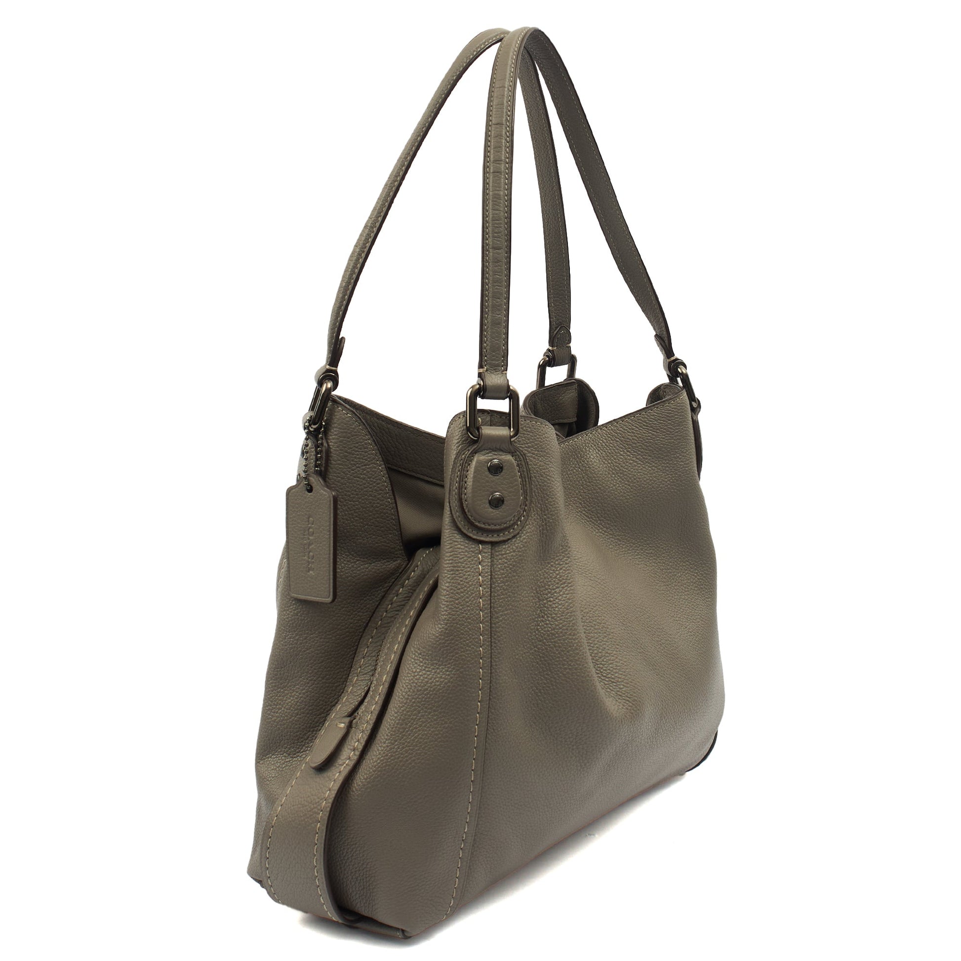 Coach Tote Willow Tote in Grey, Leather — Alternate View 14
