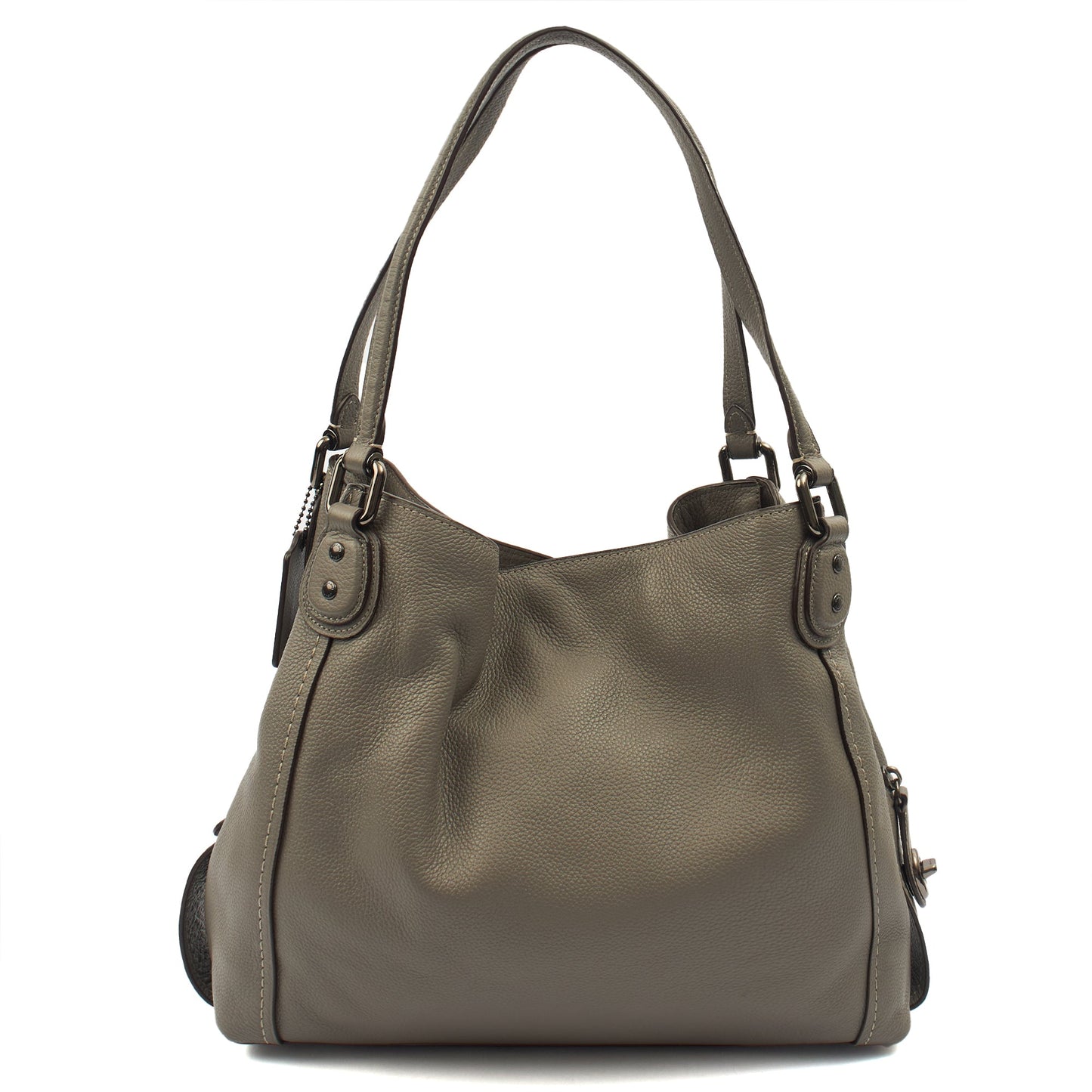 Coach Tote Willow Tote in Grey, Leather — Alternate View 9