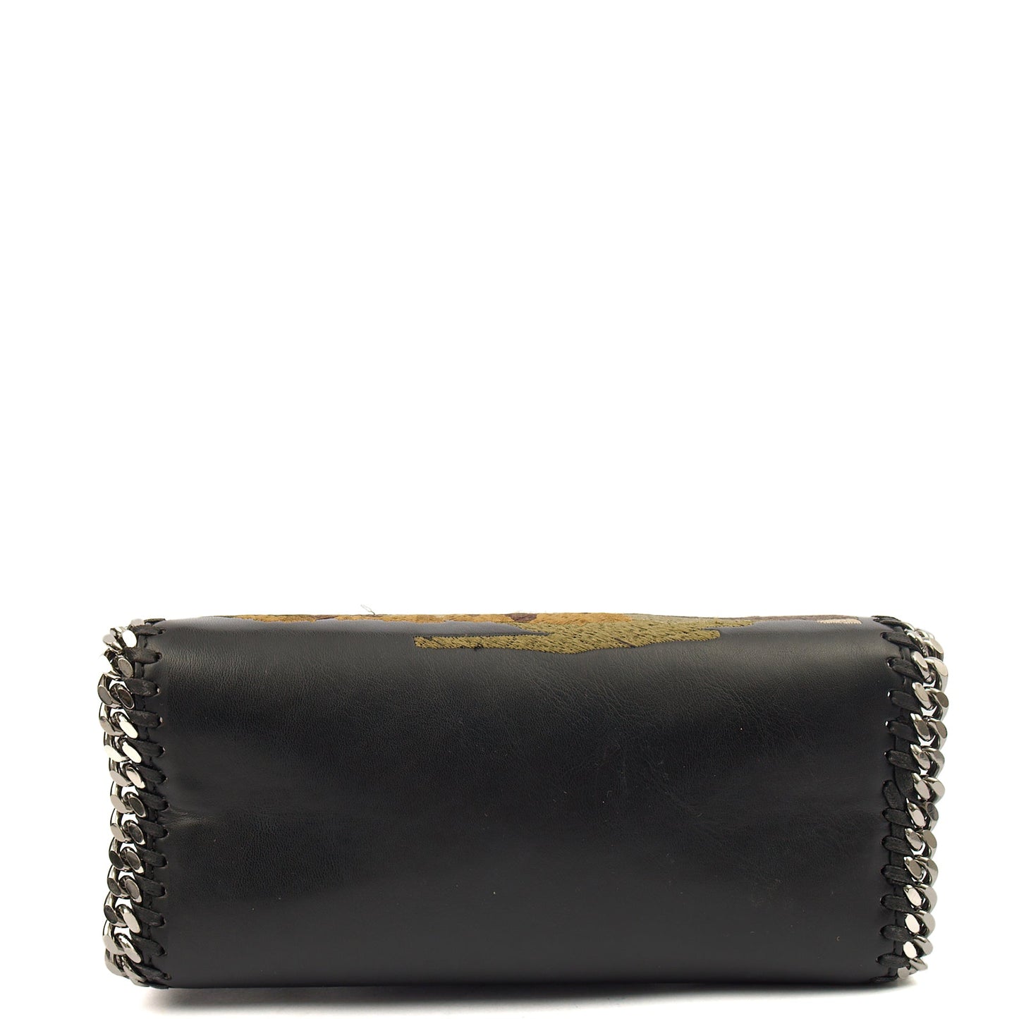 Stella McCartney Top Handle Falabella Mini Tote in Black, Leather — Detail View