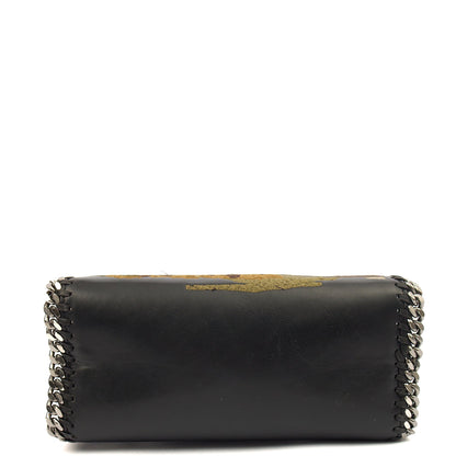 Stella McCartney Top Handle Falabella Mini Tote in Black, Leather — Detail View