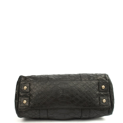 Mulberry Tote Bayswater Heritage in Black, Exotic Effect Leather — Alternate View 16