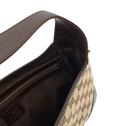 Gucci Shoulder Bag Jackie in Brown, GG Canvas — Alternate View 11