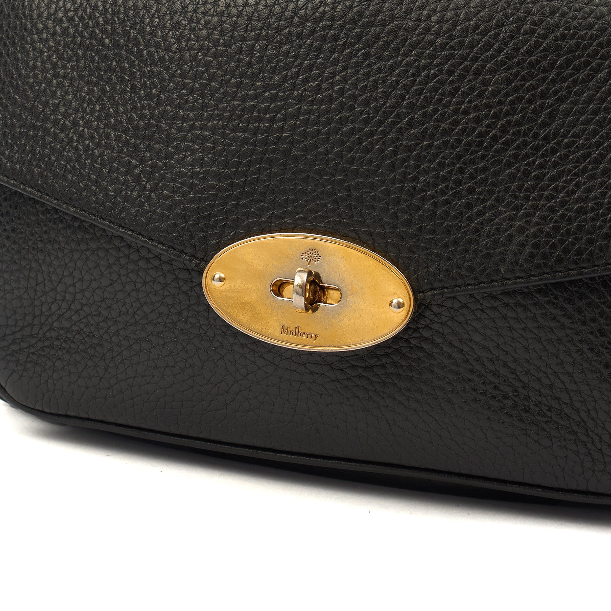 Mulberry Shoulder Bag Darley Shoulder Bag  in Black, Leather — Alternate View 12