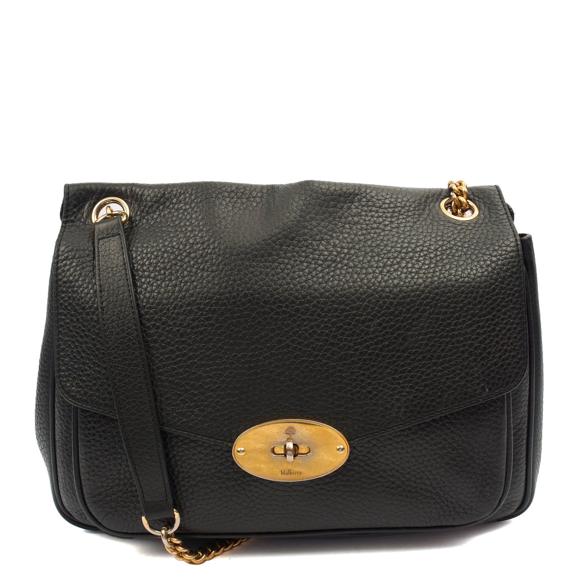 Mulberry Shoulder Bag Darley Shoulder Bag  in Black, Leather — Alternate View 7
