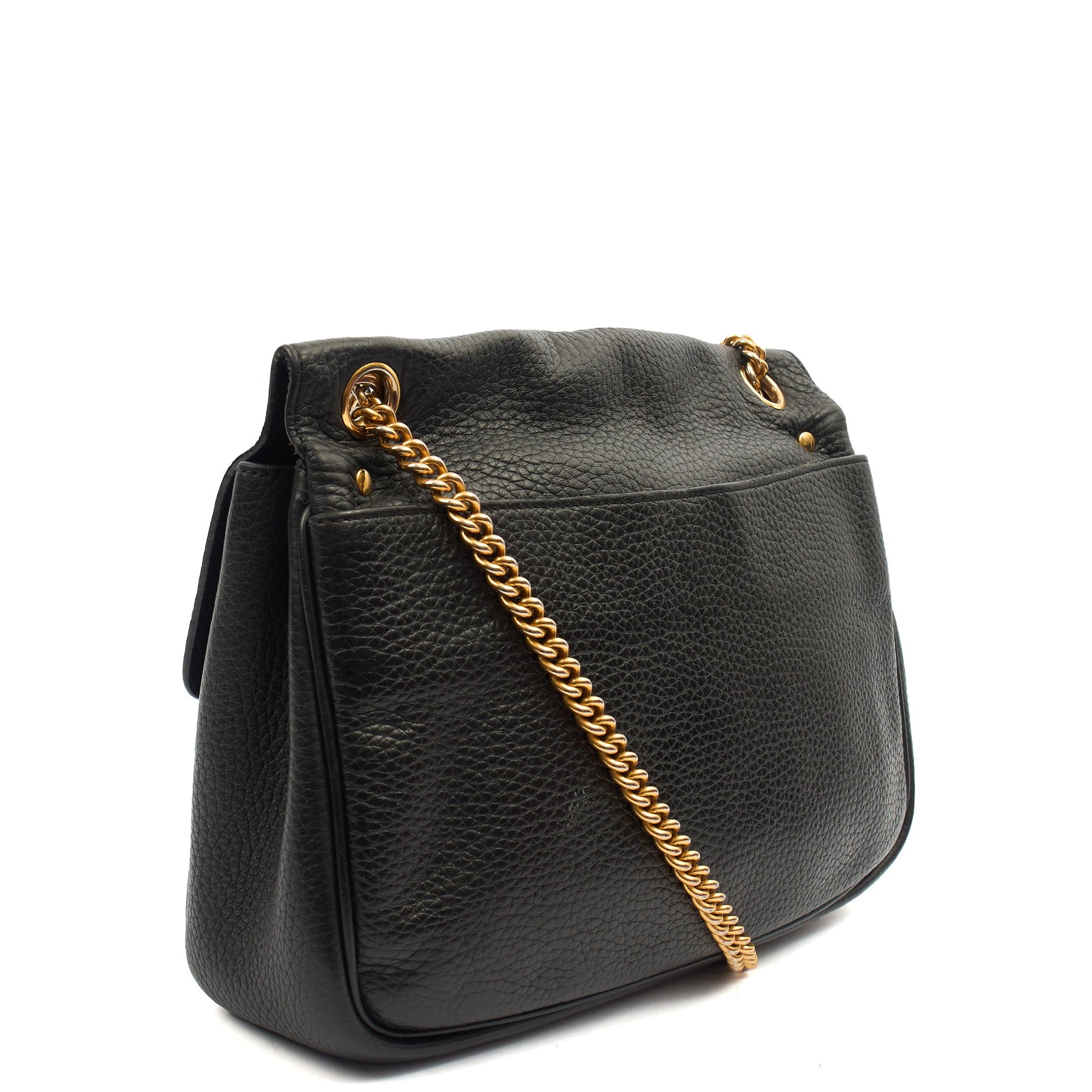 Mulberry Shoulder Bag Darley Shoulder Bag  in Black, Leather — Alternate View 8