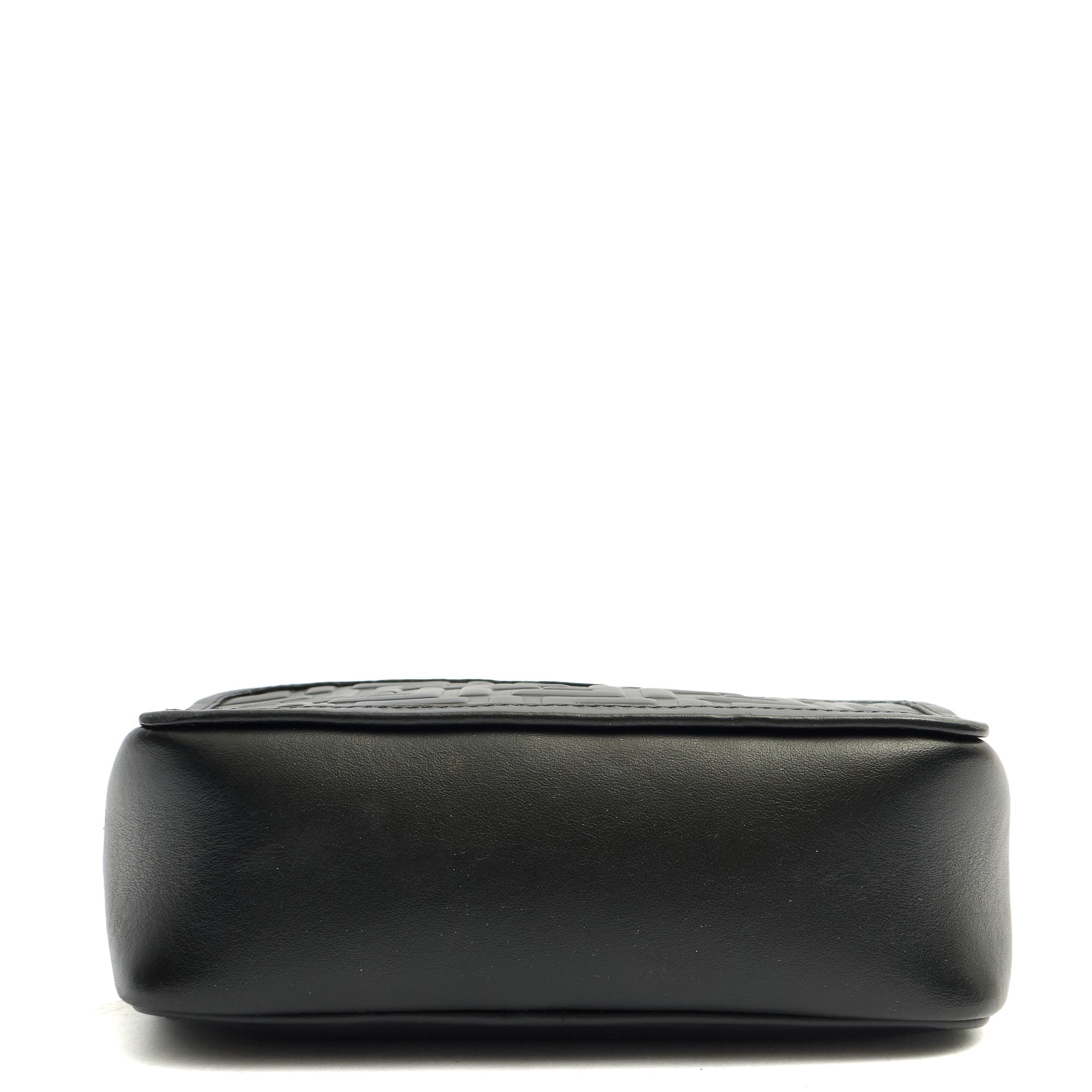 Fendi Cross Body Crossbody in Black, Leather — Top View