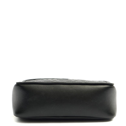 Fendi Cross Body Crossbody in Black, Leather — Top View