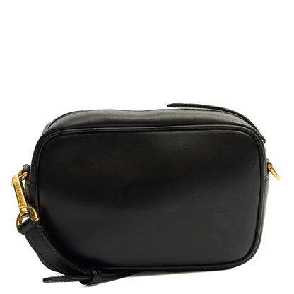 Fendi Cross Body Crossbody in Black, Leather — Back View