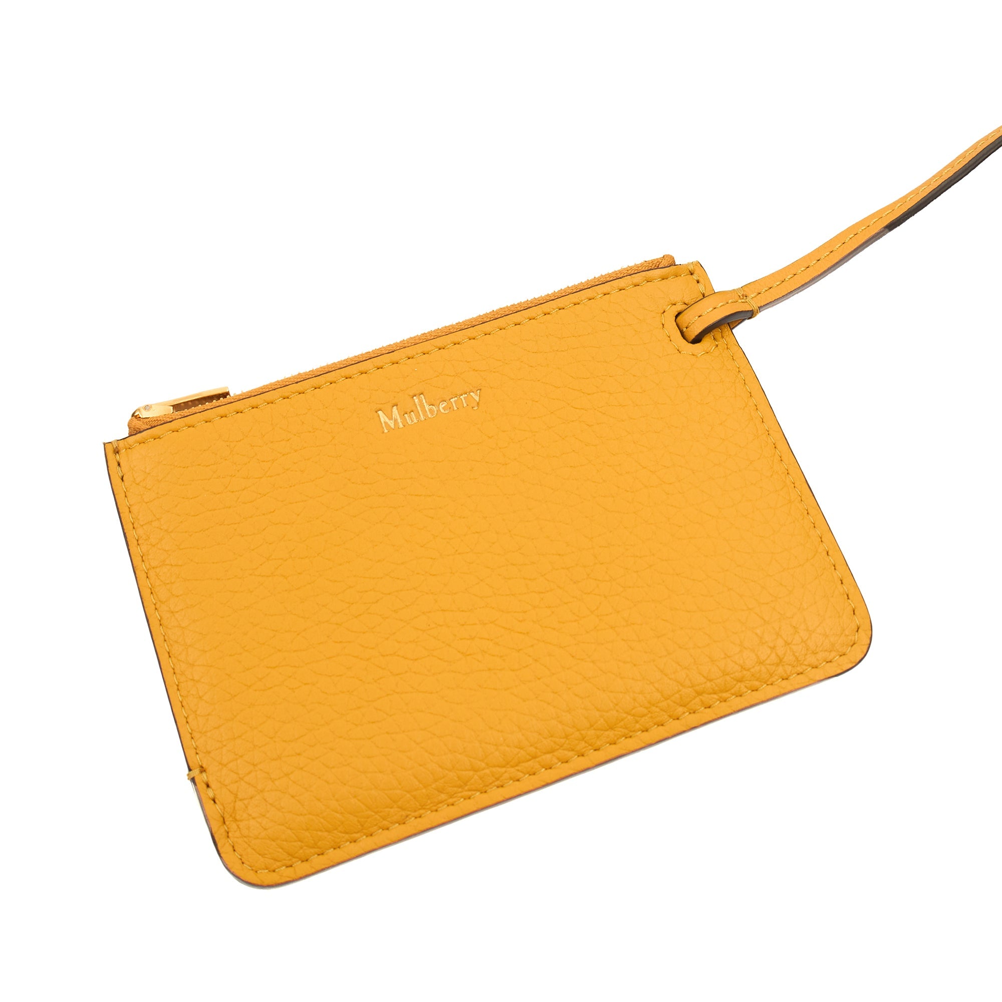 Mulberry Tote Millie Tote in Yellow, Calfskin Leather — Lifestyle View