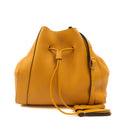 Mulberry Tote Millie Tote in Yellow, Calfskin Leather — Front View