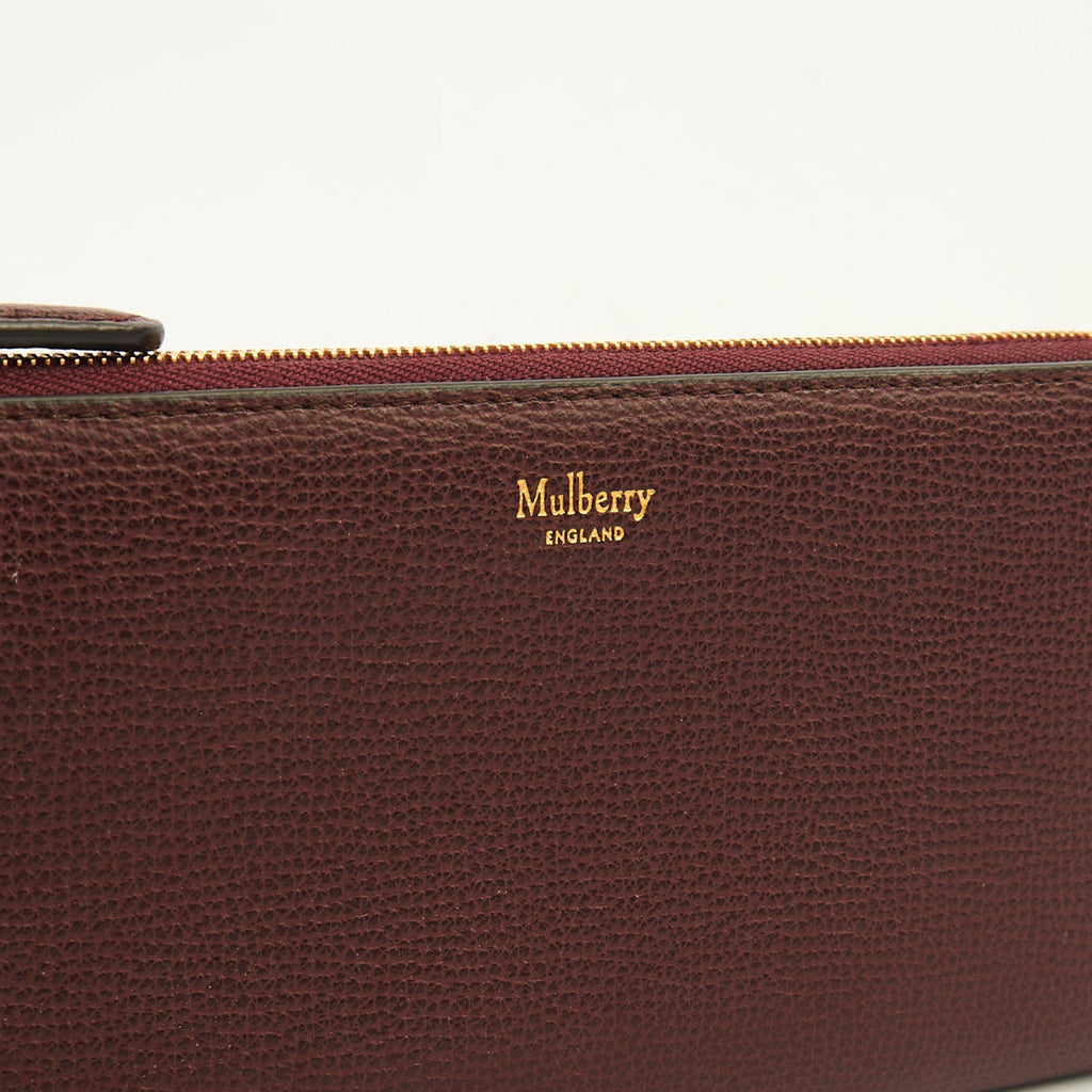 Mulberry Purse Wallet in Oxblood, Leather — Alternate View 18