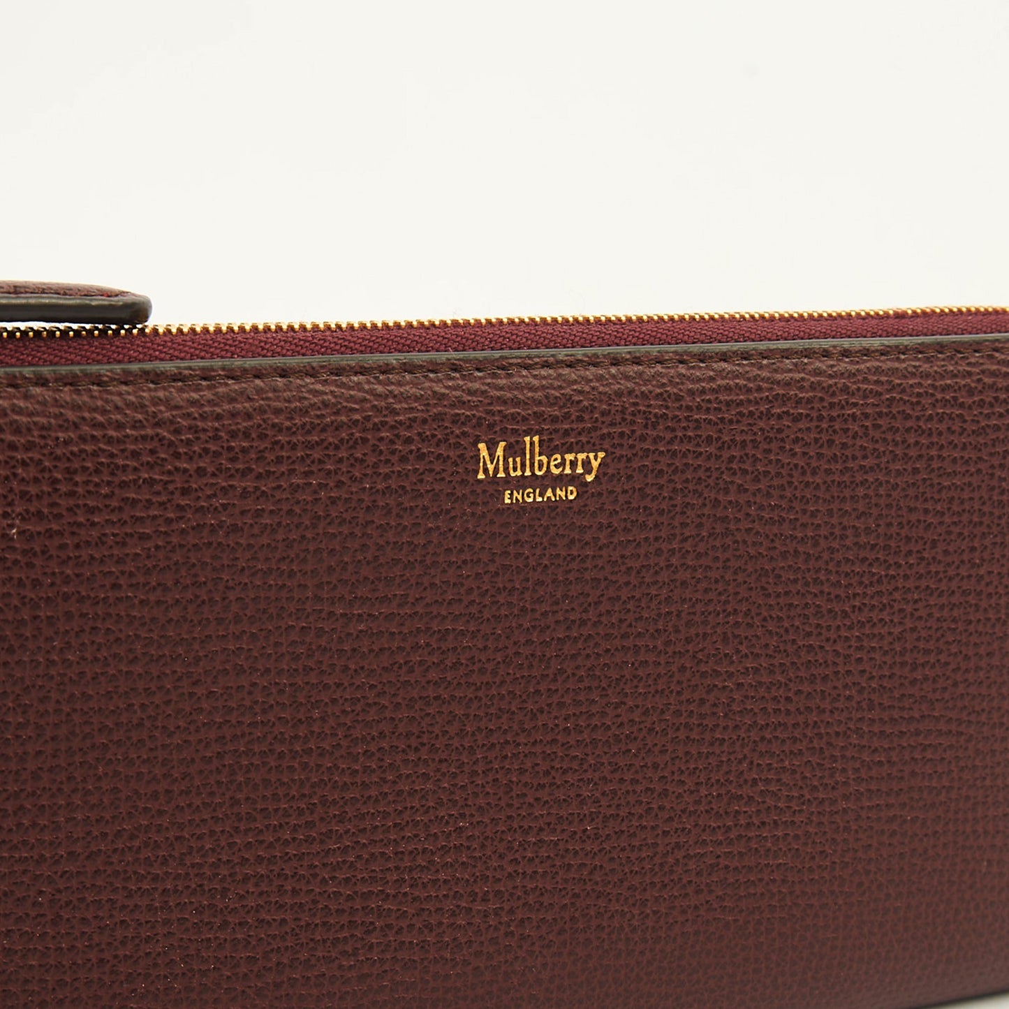Mulberry Purse Wallet in Oxblood, Leather — Alternate View 12