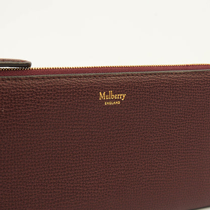 Mulberry Purse Wallet in Oxblood, Leather — Alternate View 12