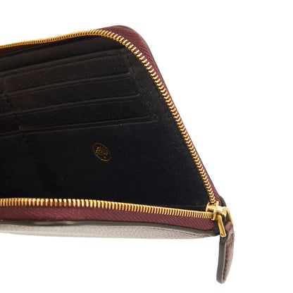 Mulberry Purse Wallet in Oxblood, Leather — Alternate View 11
