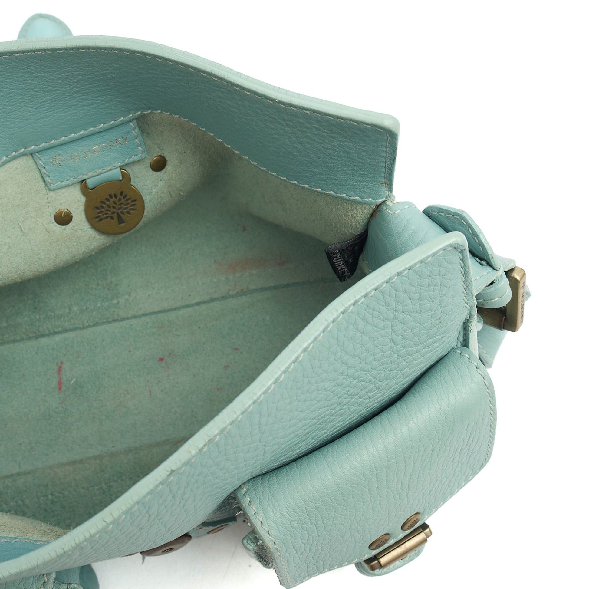 Mulberry Shoulder Bag Blenheim in Blue, Leather — Alternate View 11