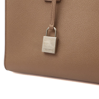 Saint Laurent Tote Sac de Jour Baby in Pink, Leather — Lifestyle View