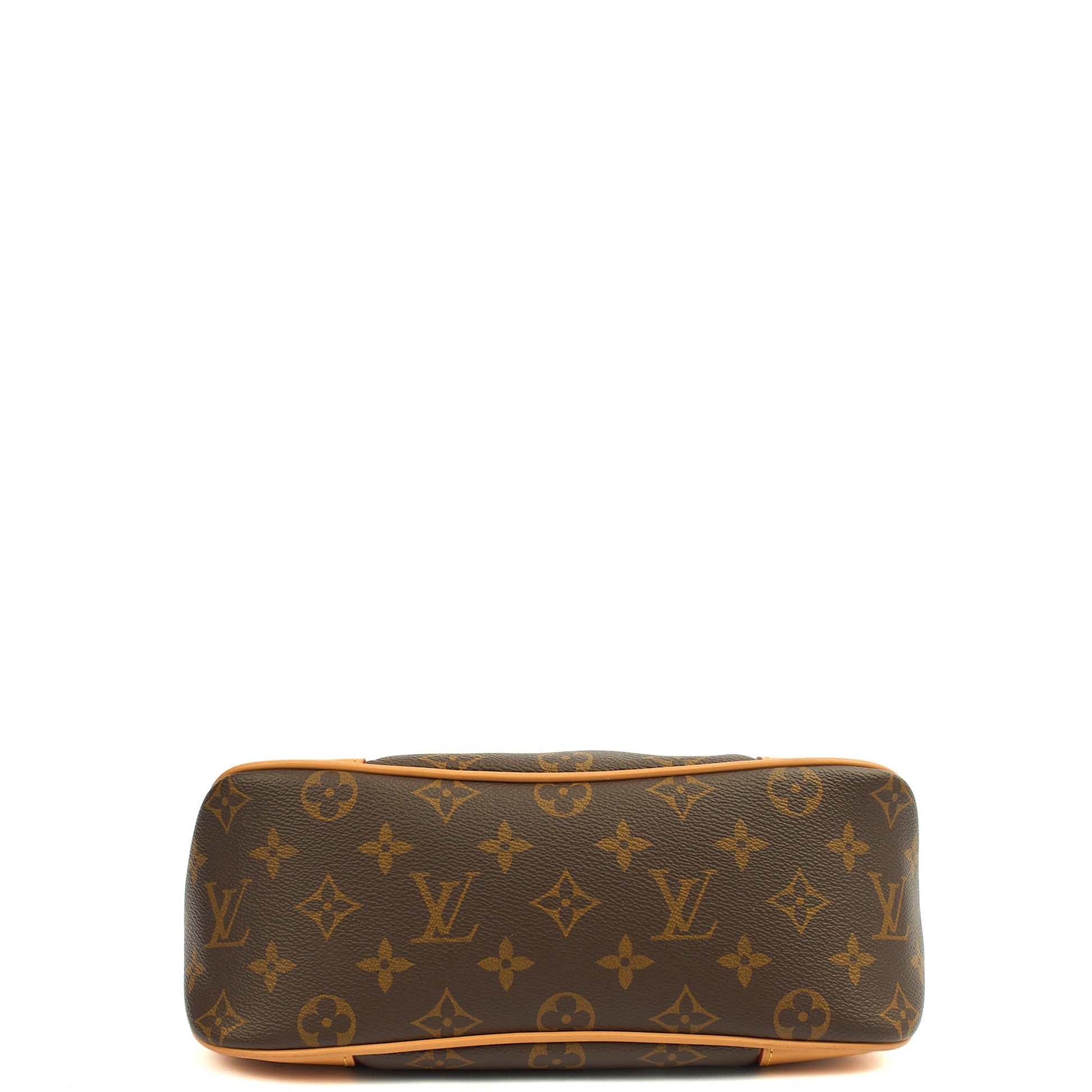 Louis Vuitton Cross Body Boulogne in Monogram, Canvas — Top View