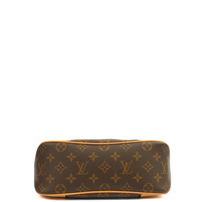 Louis Vuitton Cross Body Boulogne in Monogram, Canvas — Top View