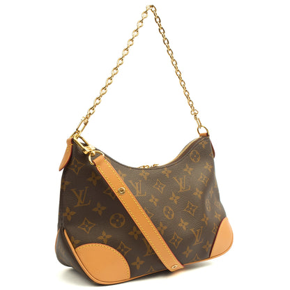 Louis Vuitton Cross Body Boulogne in Monogram, Canvas — Side View