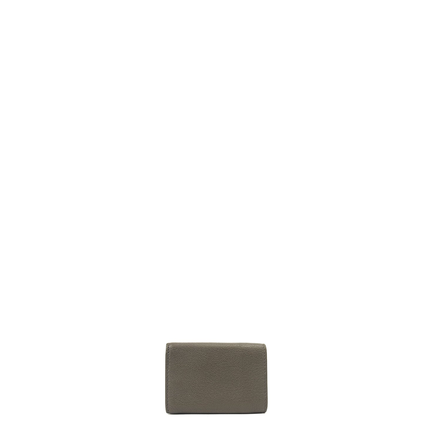 Balenciaga Wallet Wallet in Grey, Veau (Calfskin) — Back View