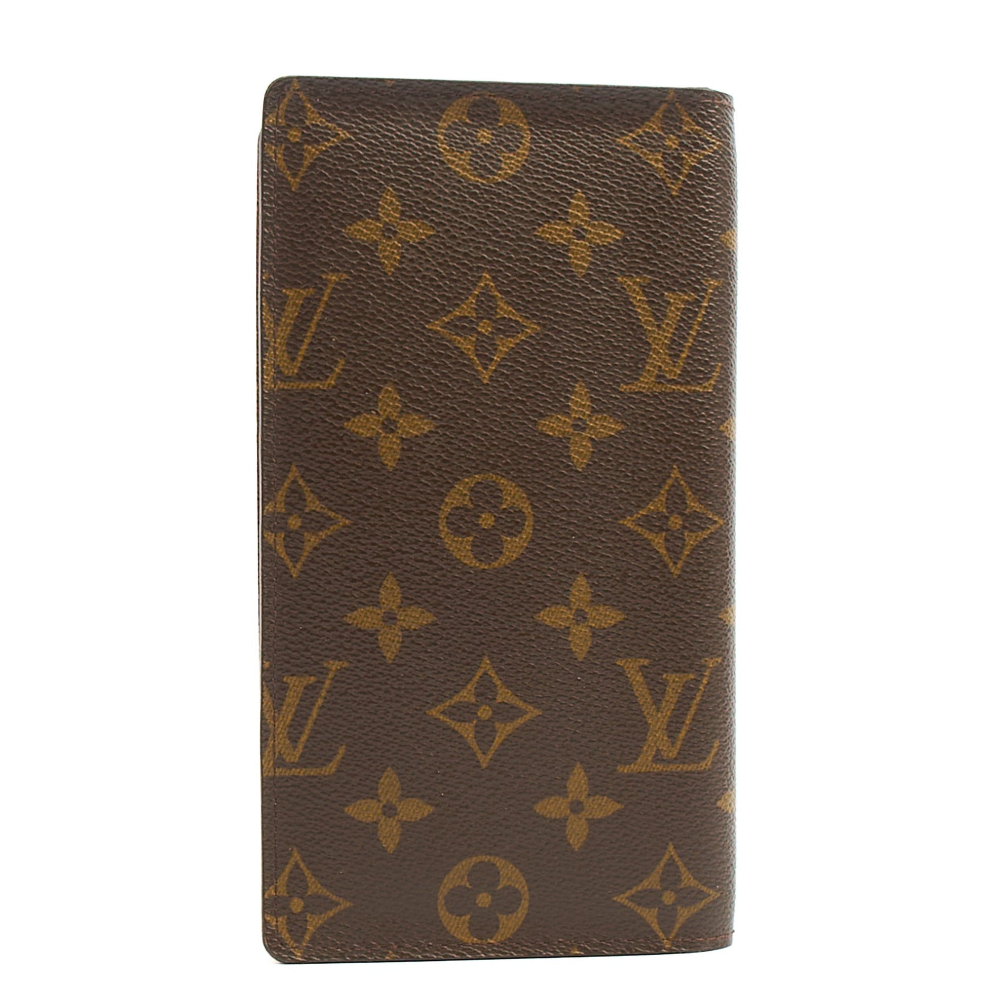 Louis Vuitton Wallet Pocket Organiser in Monogram, Canvas — Back View