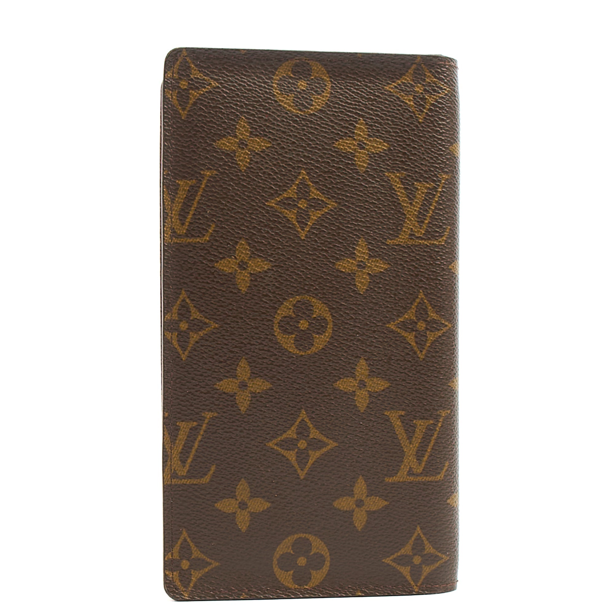 Louis Vuitton Wallet Pocket Organiser in Monogram, Canvas — Back View