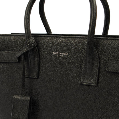 Saint Laurent Tote Sac de Jour Baby in Black, Leather — Alternate View 18