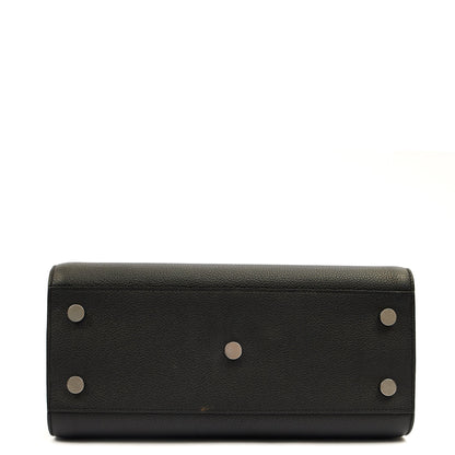 Saint Laurent Tote Sac de Jour Baby in Black, Leather — Top View