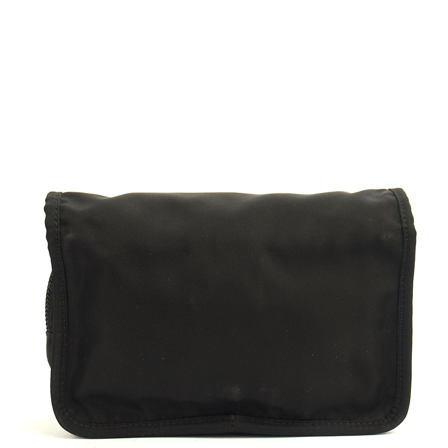 Prada Wallet Nylon Pouch Wristlet in Black, Nylon — Alternate View 10
