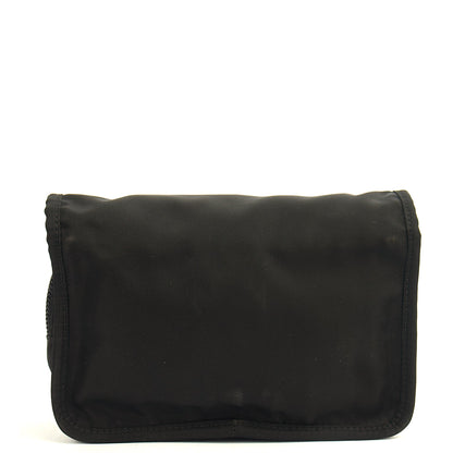 Prada Wallet Nylon Pouch Wristlet in Black, Nylon — Alternate View 10