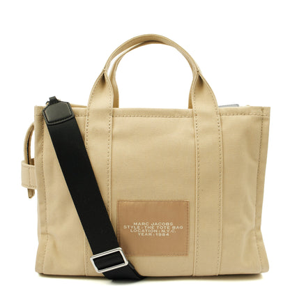 Marc Jacobs Tote The Tote Bag in Neutral, Fabric — Back View