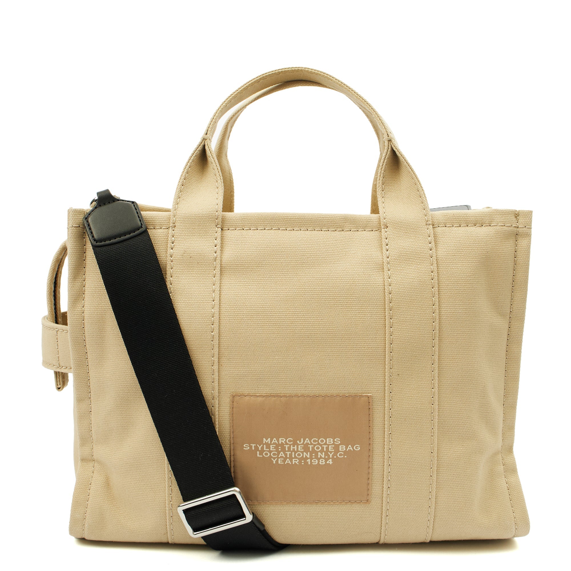 Marc Jacobs Tote The Tote Bag in Neutral, Fabric — Alternate View 9