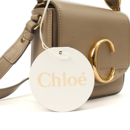 Chloe Cross Body Chloe C - Small in Grey, Leather — Alternate View 12