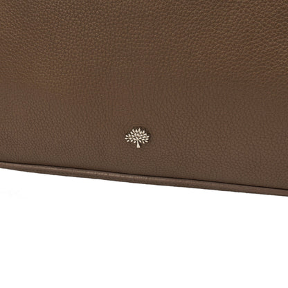 Mulberry Tote Alice  in Taupe , Calfskin Leather — Side View