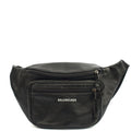 Balenciaga Cross Body Crossbody in Black, Veau (Calfskin) — Front View